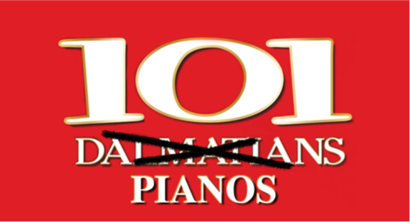 101 Pianos